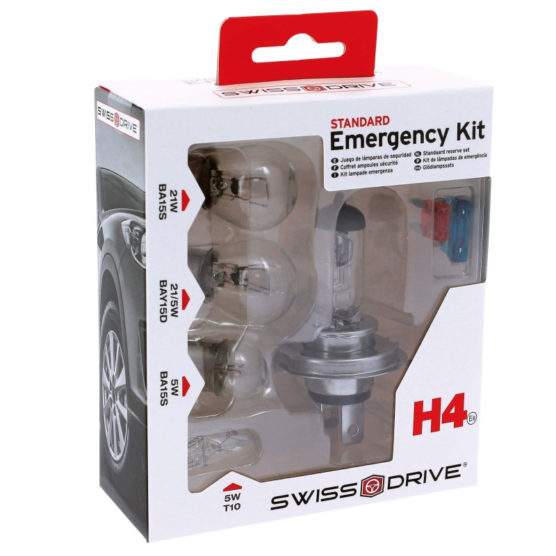 COFFRET AMPOULES HOMOLOGUES 12V H4