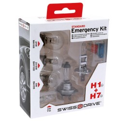 COFFRET AMPOULES HOMOLOGUÉS 12V KOMBI H1+H7