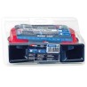 JEU DE KLAXONS ROUGES 8AMP 12V