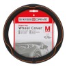 COUVRE-VOLANT CENTAURO 37-39CM. NOIR/ORANGE