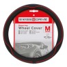 COUVRE-VOLANT CENTAURO 37-39CM. NOIR/ROUGE
