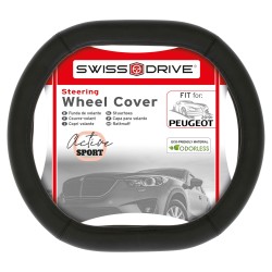 COUVRE-VOLANT DOUBLE MEPLAT DD9 NOIR