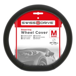 COUVRE-VOLANT A MEPLAT DT2 37-39CM. NOIR