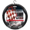 COUVRE VOLANT RACE SPORT NOIR GRIP LOOK CARBONE