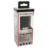 POMMEAU ROND NOIR/SP ROUGE - PASTILLE CHANGEABLE