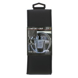COUVRE-VOLANT COMFORT GRIP NOIR L 39-40CM
