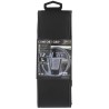 COUVRE-VOLANT COMF GRIP MICRO-PERF NOIRE SURP.BLANCHE L 39-40CM - SCT