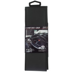 COUVRE-VOLANT COMFORT GRIP NOIR MICRO-PERFORE SURP.NOIRE XL 41-42CM