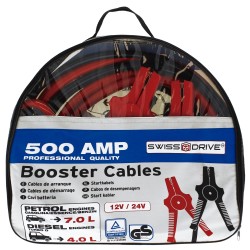 CABLES DE DEMARRAGE REC.CUIVRE 480AMP. 38MM². 4,5M. GS-TUV.