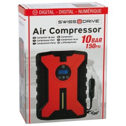 COMPRESSEUR 12V/10BAR DIGITAL