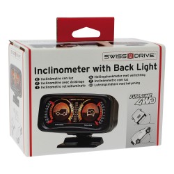 INCLINOMETRE 4X4 LUMINEUX NOIR