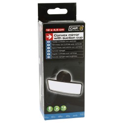 RETROVISEUR DE COURTOISIE RECT+ VENTOUSE 110X45MM - SCT