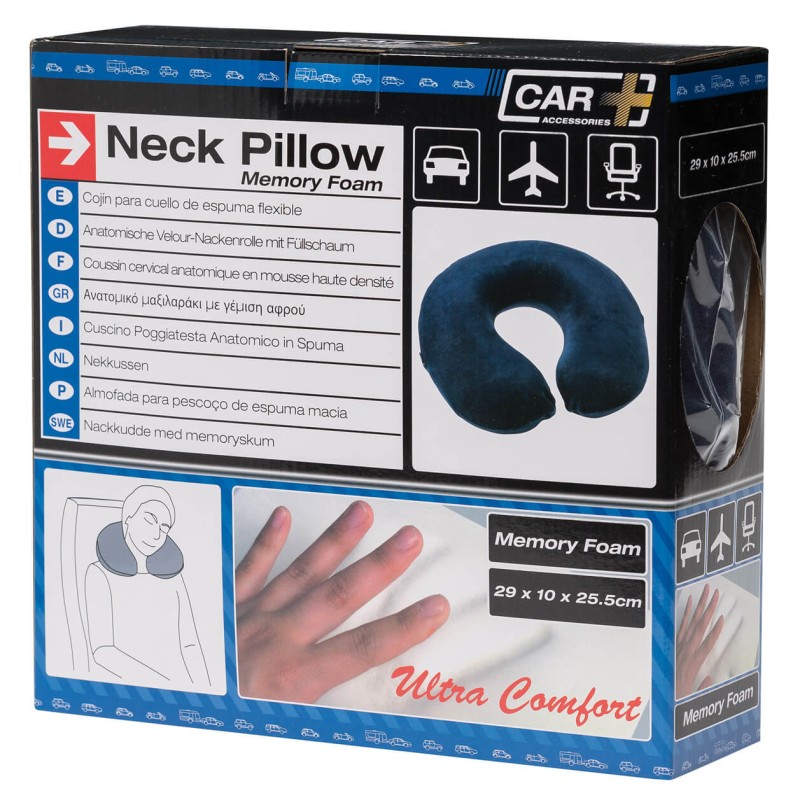 COUSSIN ANATOMIQUE LATEX TOUR DE COU EFFET MEMOIRE - SCT