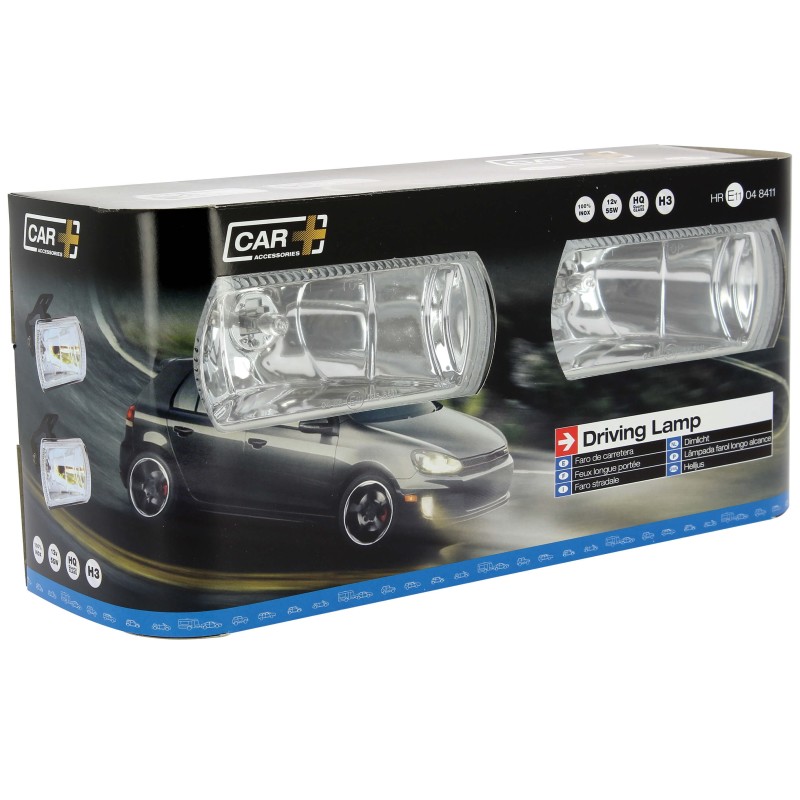 FEUX DE ROUTE RECT H3 12V 55W X2 - SCT