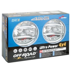 JEU DE PHARES ADDITIONNELS 4X4 CHROMES L.P DIAM 203 MM - SCT