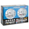 JEU DE PHARES ADDITIONNELS 4X4 CHROMES L.P DIAM 203 MM - SCT