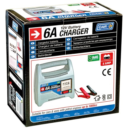 CHARGEUR DE BATTERIE 6A/12V - SCT