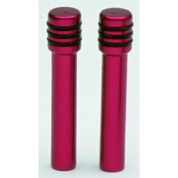 LOQUETS ALU OPEL-MODELE TYPE A-ROUGE 2 PCES -FDS