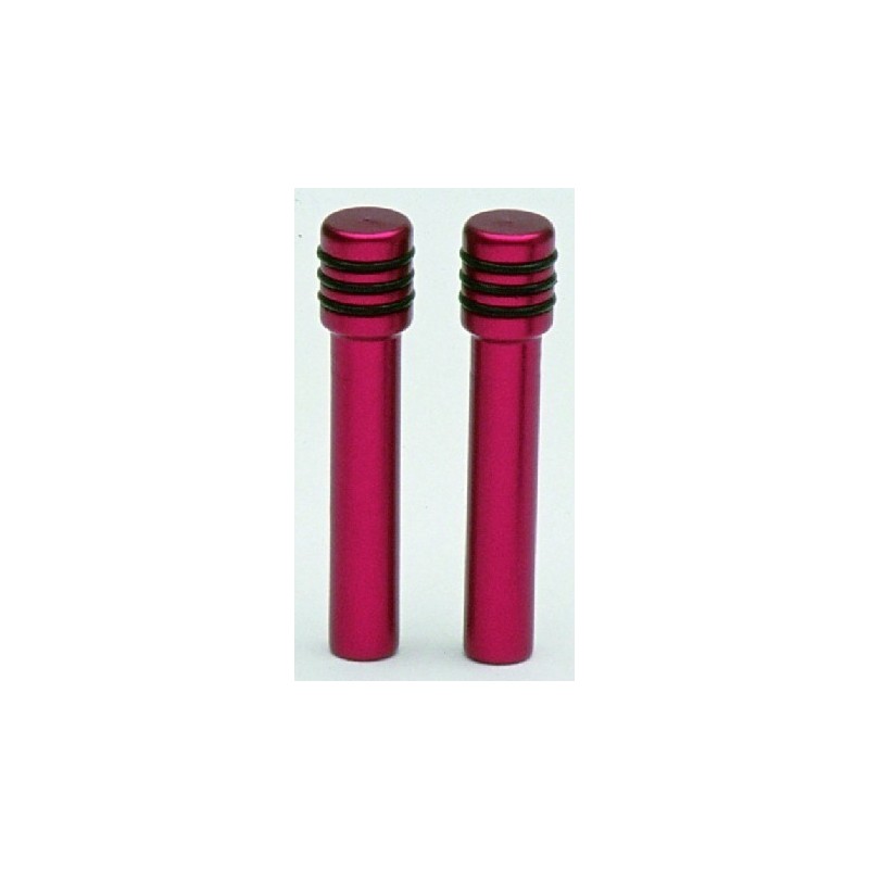 LOQUETS ALU OPEL-MODELE TYPE A-ROUGE 2 PCES -FDS