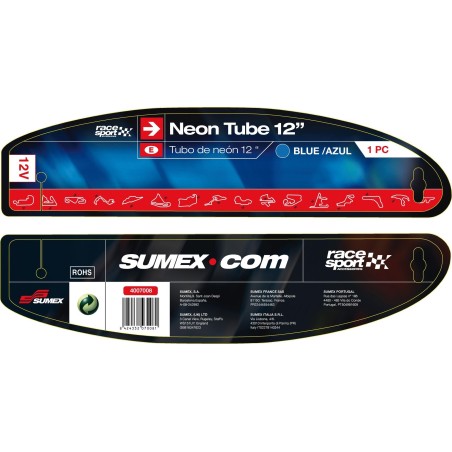 TUBE NEON 12 BLEU - FDS