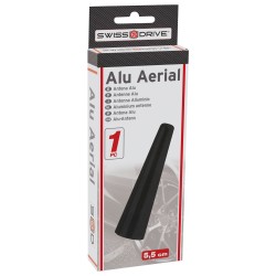 ANTENNE ALU BULLET NOIR
