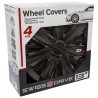 JEU D'ENJOLIVEURS 13" CARBON BLACK