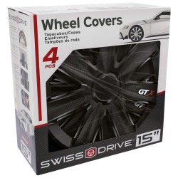 JEU D'ENJOLIVEURS 15" CARBON BLACK