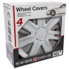 JEU D'ENJOLIVEURS 16" CARBON SILVER