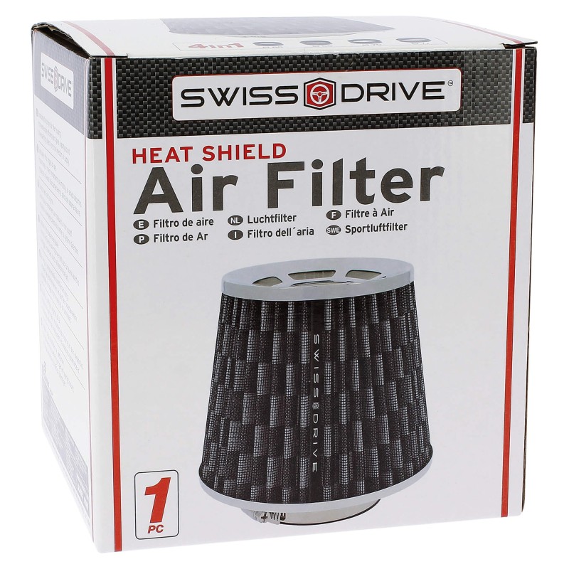 FILTRE A AIR UNIVERSEL + 4 BAGUES DAMIERS