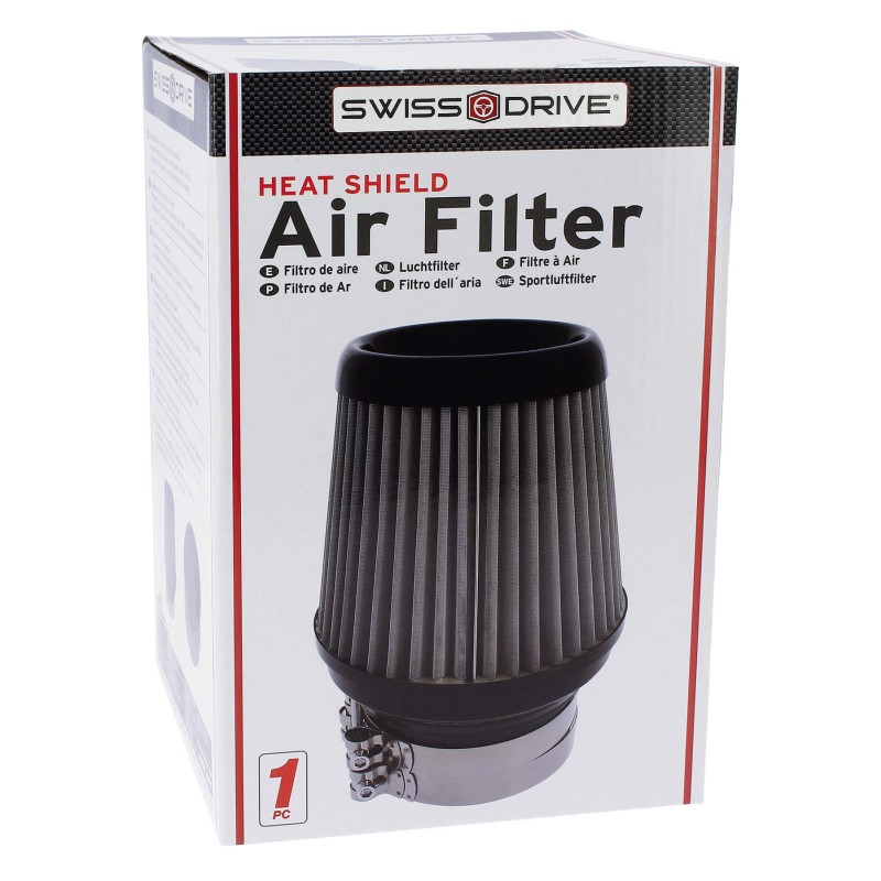 FILTRE A AIR UNIVERSEL SILICONE + 4 BAGUES