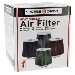 FILTRE A AIR UNIVERSEL STREAM GRIS + 4 BAGUES