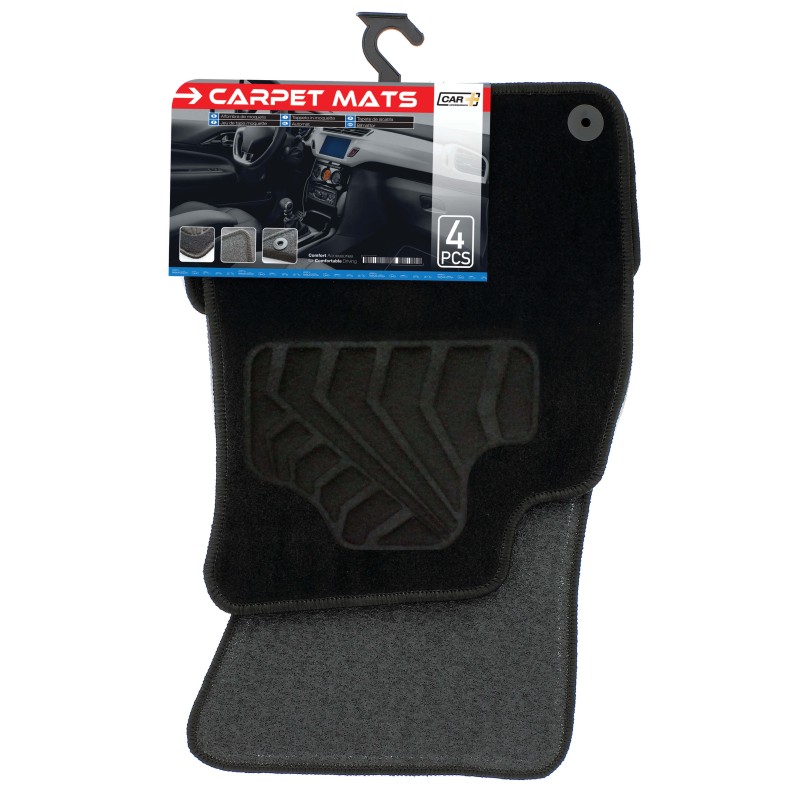 TAPIS MOQUETTE SUR MESURE 4PCS AUDI A4 B8 2008-2015 - SCT