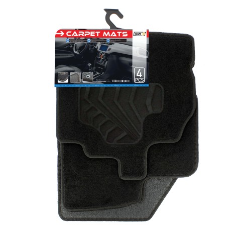TAPIS MOQUETTE SUR MESURE 4PCS RENAULT SCENIC III 2009-2016 - SCT