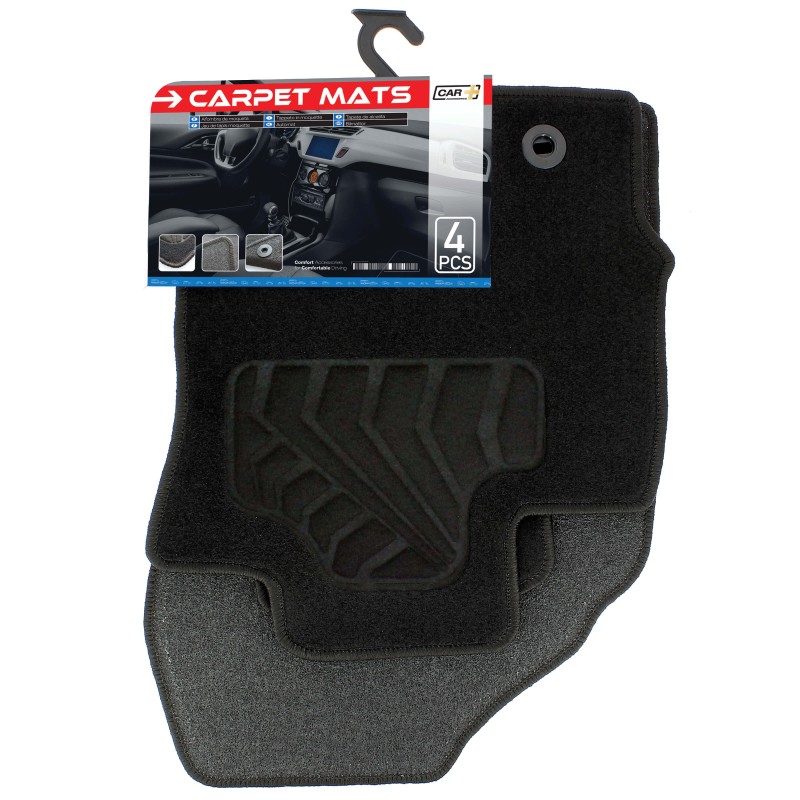 TAPIS MOQUETTE SUR MESURE 4PCS TOYOTA AURIS - 2013 - SCT