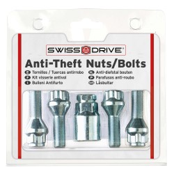 ANTIVOL TYPE D 12X1,25 / L28 VIS 4PCES
