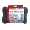 COUSSIN GRIS H.CONFORT REPOSE-TETE/PROTEGE LOMBAIRE MICROBILLE 2 EN 1