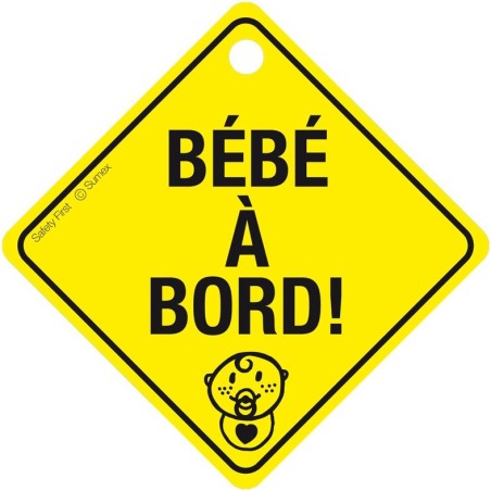 CARTEL BEBE A BORD + VENTOUSE - FDS