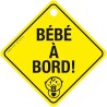 CARTEL BEBE A BORD + VENTOUSE - FDS