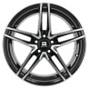 SELENE NOIR FACE POLIE 6,5X15 4X108 ET25 CB65,1 CAST.- FDS