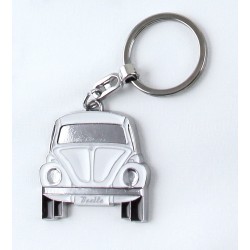 VW BEETLE PORTE-CLEFS BLANC - BOITE CADEAU - FDS