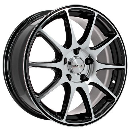 ACRAB NOIR FACE POLIE 7X16 5X100 ET38 CB67.1 CAST.- FDS