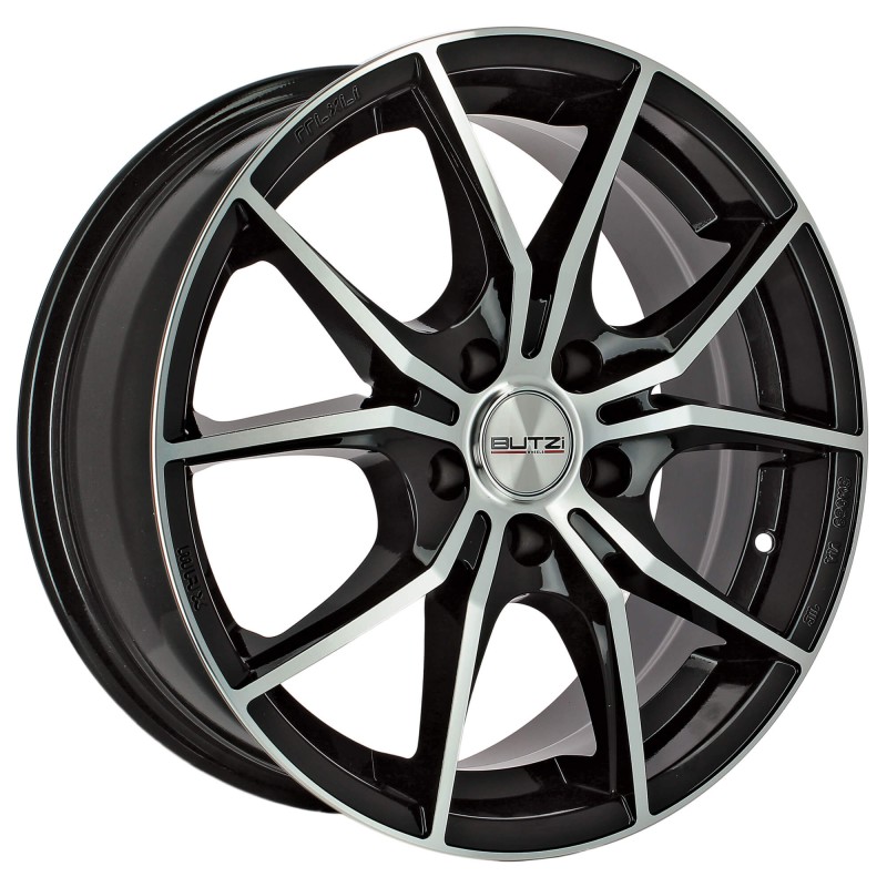 HERA EVO NOIR FACE POLIE 6,5X15 4X108 ET25 CB65.1 - FDS - CAST.- FDS