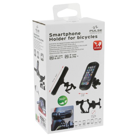 SUPPORT SMARTPHONE ETANCHE POUR 2 ROUES T.L - JUSQU'A 7*14CM - SCT