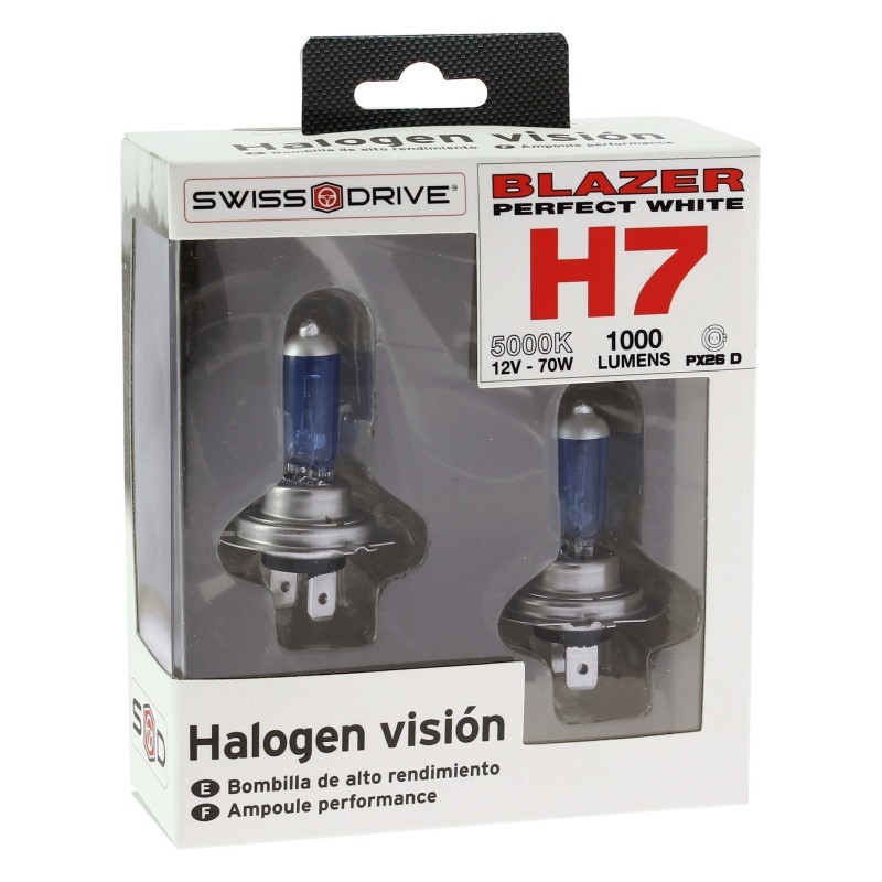 COFFRET 2 AMPOULES BLAZER H7 - 12V - 70W