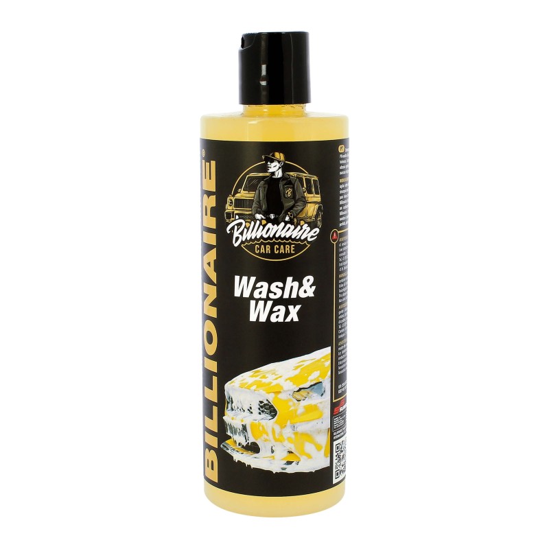 SAVON ET CIRE POUR CARROSSERIE 500ML BANANE-MSDS