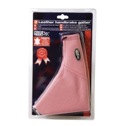 SOUFFLET DE FREIN A MAIN EN CUIR NATUREL ROSE-FDS