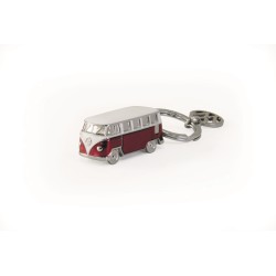 VW T1 BUS 3D MODEL PORTE-CLEFS - ROUGE - SCT
