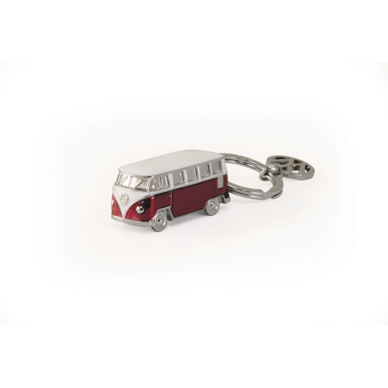 VW T1 BUS 3D MODEL PORTE-CLEFS - ROUGE - SCT