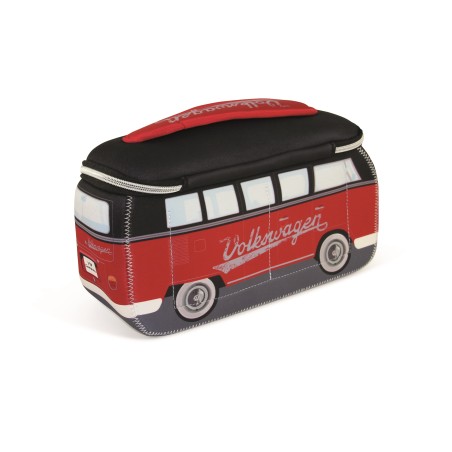 VW T1 BUS 3D SAC NEOPRENE - ROUGE/NOIR - SCT