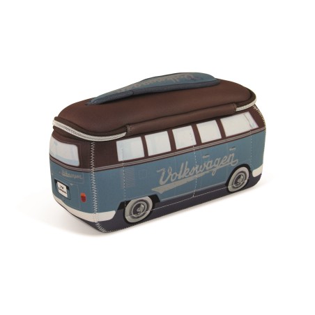 VW T1 BUS 3D SAC NEOPRENE - PETROL/MARON - SCT